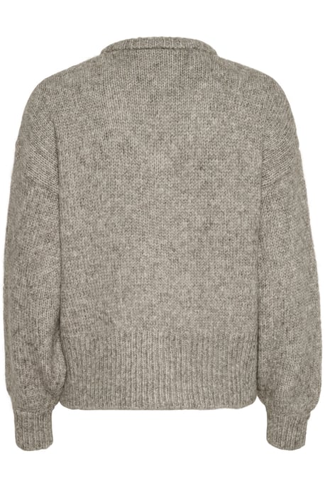 Strickpullover Loose fit light grey - Image 5