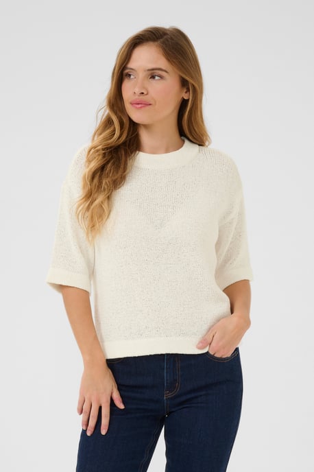 Strickpullover Baggy fit white - Image 3
