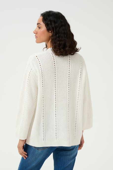Strickpullover Loose fit white - Image 3