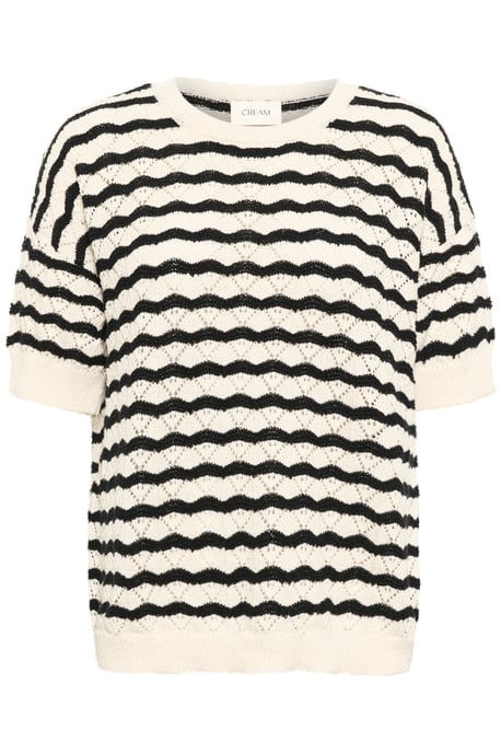 Strickpullover Straight fit black offwhite - Image 4