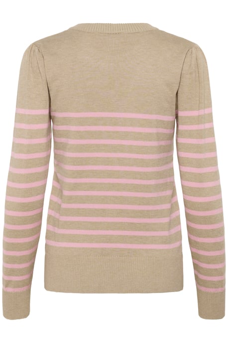 Strickpullover Gerade Passform taupe - Image 5