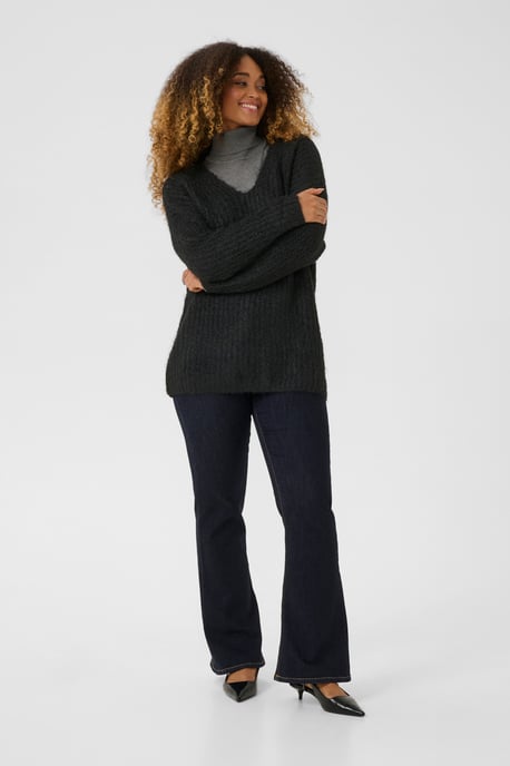 Strickpullover Oversize fit black - Image 2