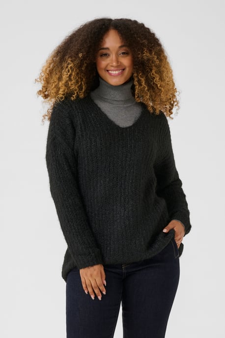 Strickpullover Oversize fit black - Image 5