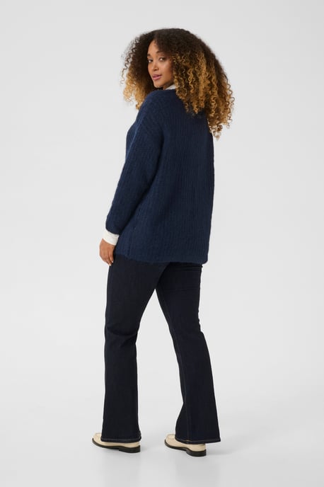 Strickpullover Oversize fit dark blue - Image 3