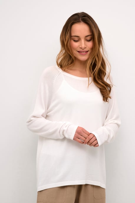 Strickpullover Relaxed fit white - Image 4