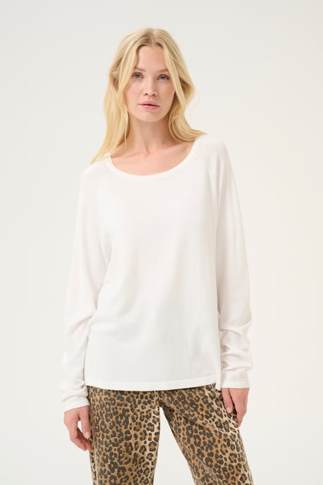 Strickpullover Relaxed fit white - Image 5