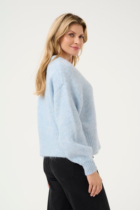 Strickpullover Loose fit blue - Image 3