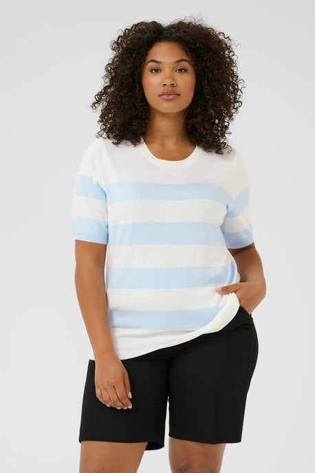 Strickpullover Regular fit blue white - Image 3