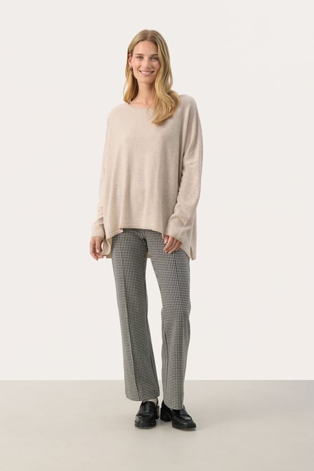 Strickpullover Lockere Passform beige - Image 4