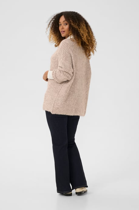 Strickpullover Oversize fit beige - Image 3