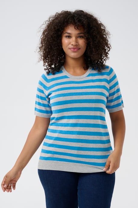 Strickpullover Regular fit blue grey multi - Image 3