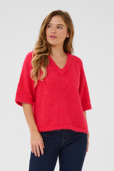 Strickpullover Baggy fit berry - Image 3
