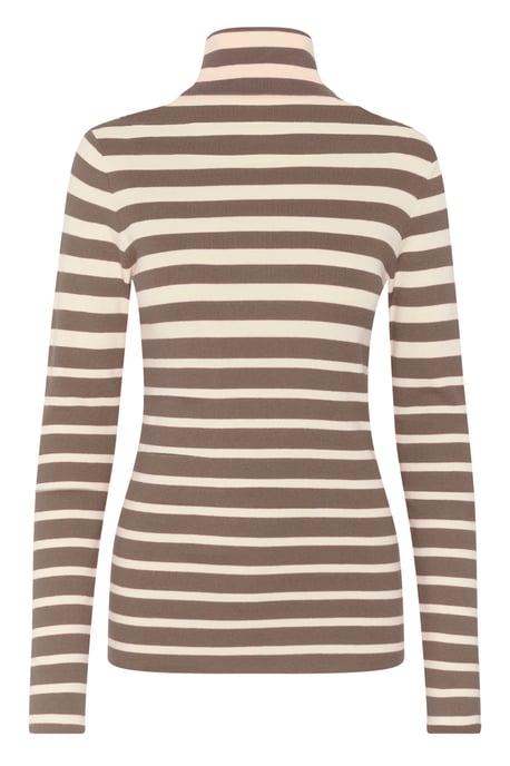 Strickpullover Slim fit brown white - Image 5