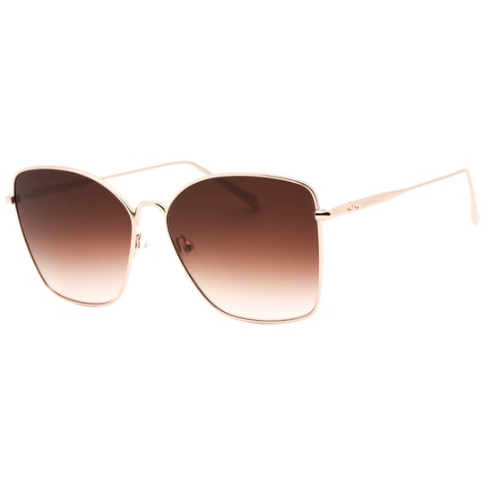 Longchamp - Sonnenbrille Mit Braunen Verlaufsgläsern In Roségold - Image 2