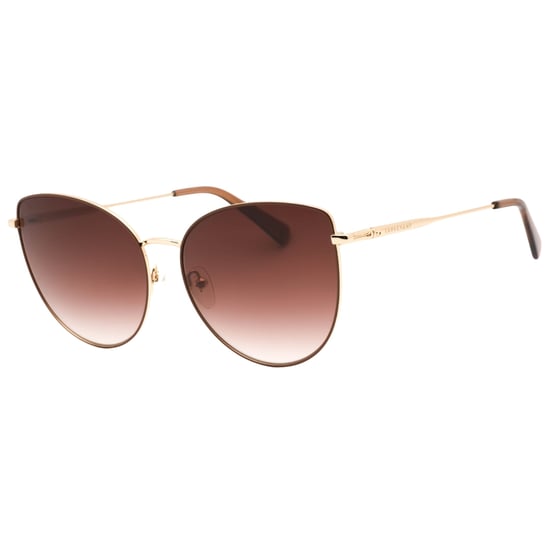 Longchamp - Braune Sonnenbrille Mit Farbverlaufsgläsern - Image 2