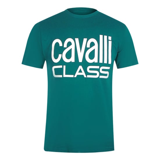 Grünes T-shirt Der Marke Cavalli Class - Image 1