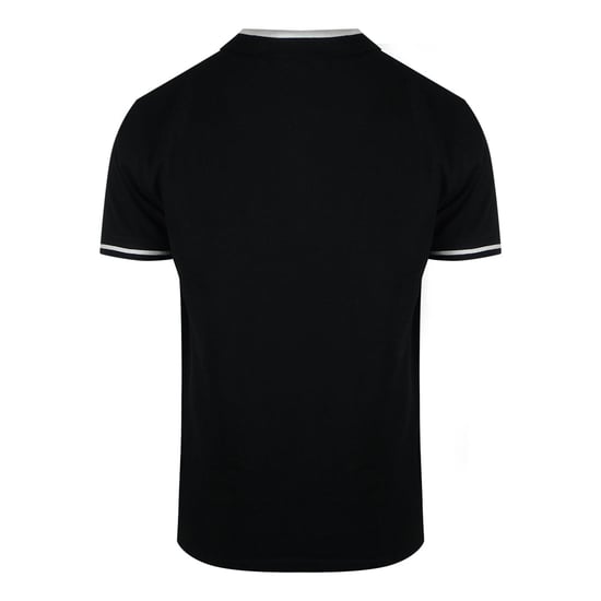 Schwarzes T-shirt Mit Mehrlagigem Logo Von Cavalli Class - Image 2