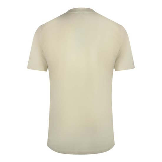 Cavalli Class - Beiges T-shirt Mit Abstraktem Tiger-logo - Image 2