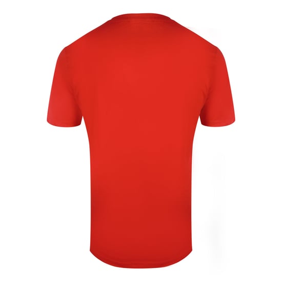Cavalli Class - Rotes T-shirt Mit Mehrlagigem Logo - Image 2