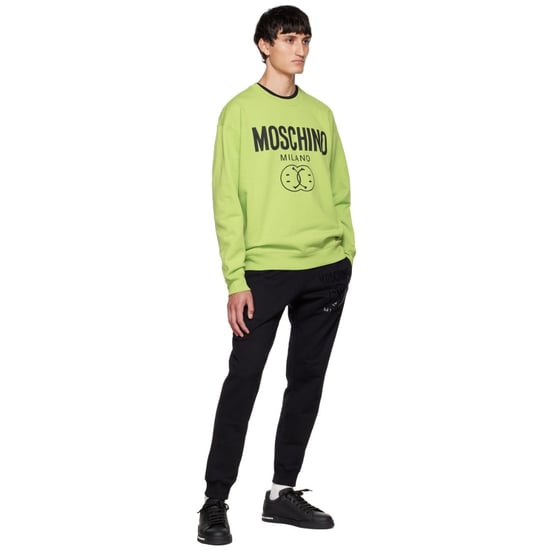Moschino - Grüner Pullover Mit Doppel-smiley - Image 2