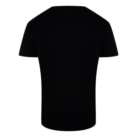 Cavalli Class - Schwarzes T-shirt Mit Leuchtendem Blumenlogo - Image 2