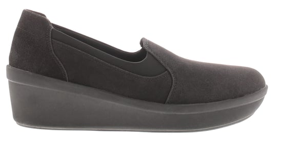 Clarks Schritt Rose Moon Damen schwarze Schuhe - Image 2