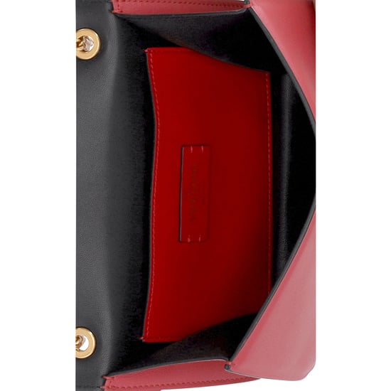 Valentino Kleine Vlock-Schultertasche mit Kette aus Leder - Image 6