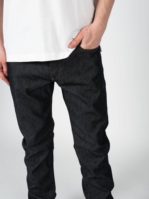 Diesel D-Strukt 009HF Dunkelblaue Jeans - Image 5