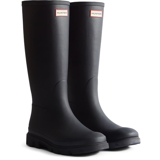 Hunter Downpour Tall Boot Damen Gummistiefel In Schwarz - Image 1