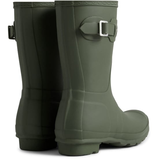 Hunter Original Kurze Gummistiefel für Damen in Dunkeloliv - Image 2