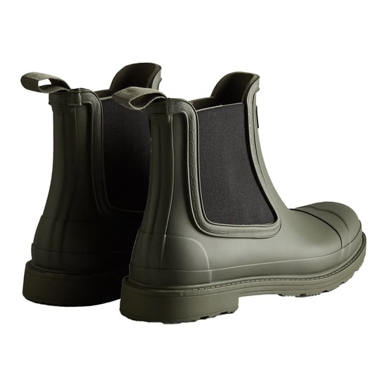 Hunter Commando Gummistiefel für Herren in Dunkeloliv - Image 2