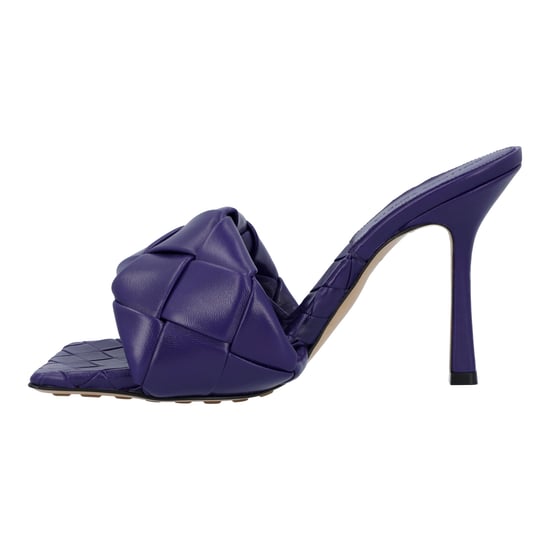 Bottega Veneta Damen Lido Padded Mule aus lila Lammleder - Image 2
