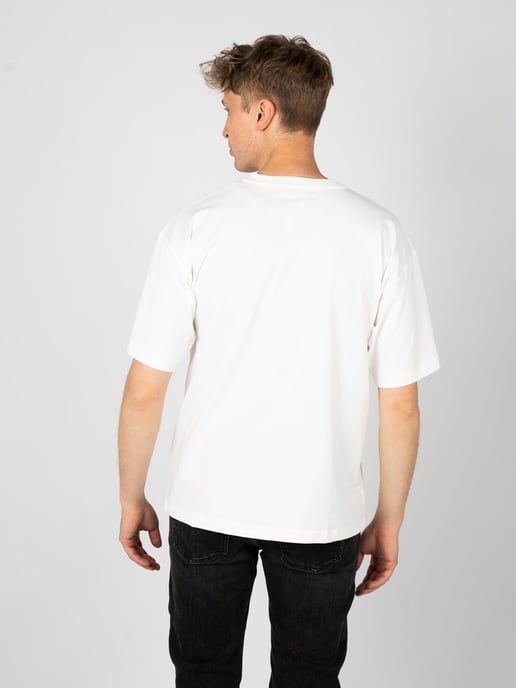 Diesel T-shirt T-Nlabel Herren weiß - Image 5