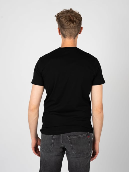 Hochwertiges schwarzes T-Shirt mit Logo von Diesel - Image 5