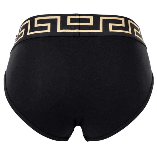 Versace Underpants Tri-Pack Jersey Topeka Bi-Stretch Cotton Organic New Logo Brief - Image 3