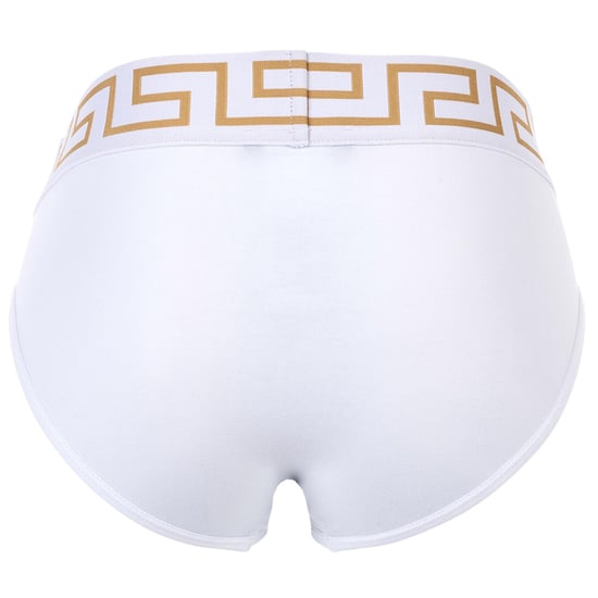 Versace Underpants Tri-Pack Jersey Topeka Bi-Stretch Cotton Organic New Logo Brief - Image 5