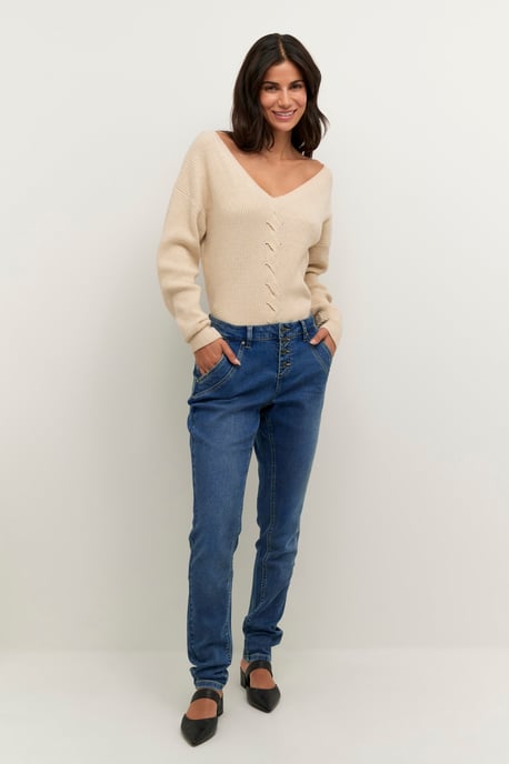 Jeans Curved fit medium blue - Image 1