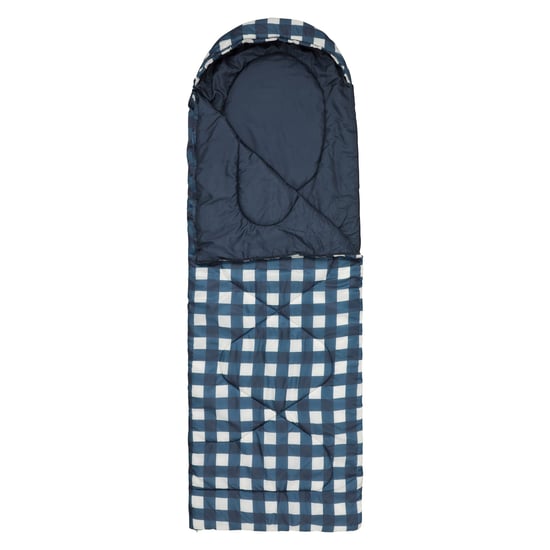 Mountain Warehouse - Schlafsack "Mid Season", Kariert (Dunkelblau) - Image 2