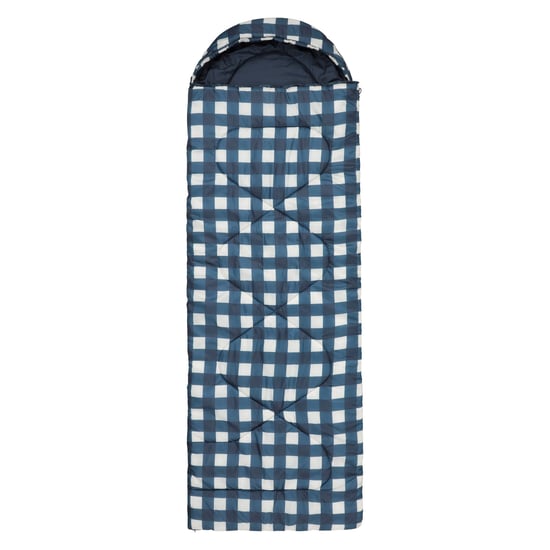Mountain Warehouse - Schlafsack "Mid Season", Kariert (Dunkelblau) - Image 3
