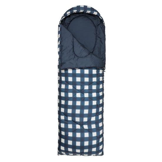 Mountain Warehouse - Schlafsack "Mid Season", Kariert (Dunkelblau) - Image 4