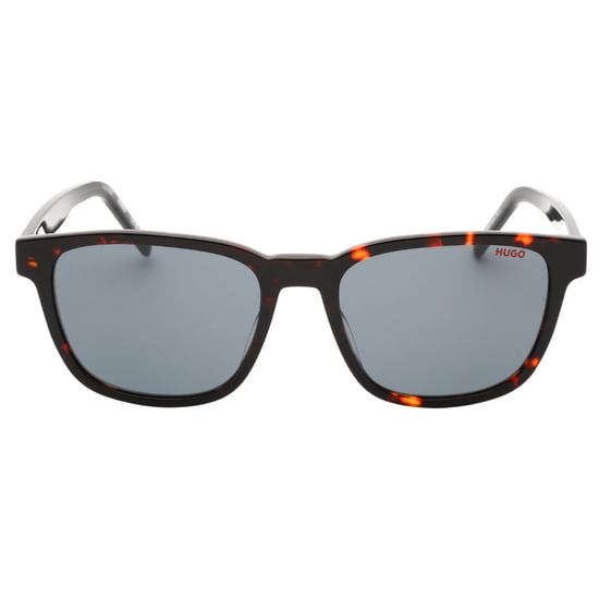 Hugo Boss – Sonnenbrille in Havanna-Rot mit dunklem Rahmen - Image 2
