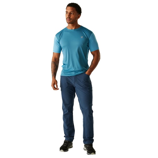 Dare 2B Herren Tuned In II Multi Pocket Zip Off Walking Hose (Dunkel-Jeansblau) - Image 4