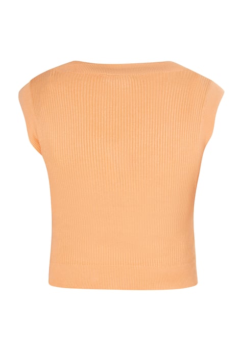Mymo strickpullunder Damen orange - Image 4