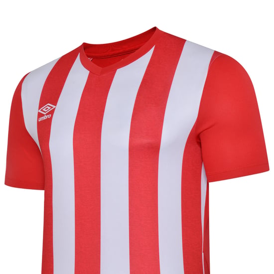 Umbro - "Ramone" Trikot für Kinder (Zinnoberrot/Weiß) - Image 3