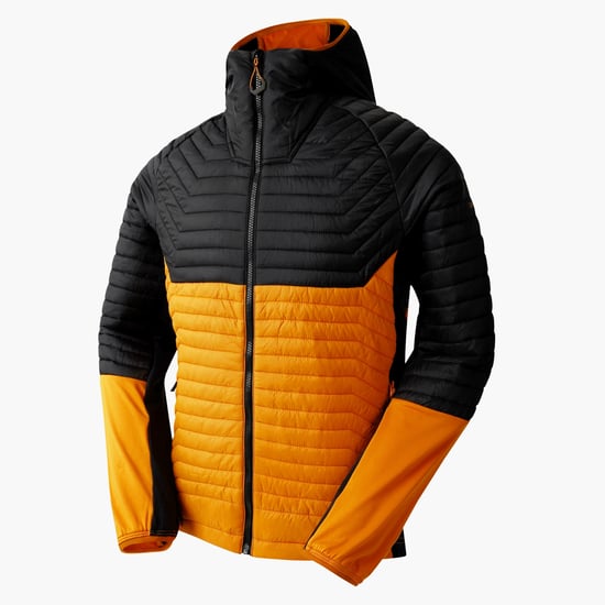 Dare 2B - "Descending II" Hybridjacke für Herren (Schwarz/Wüsten Sonnengelb) - Image 3