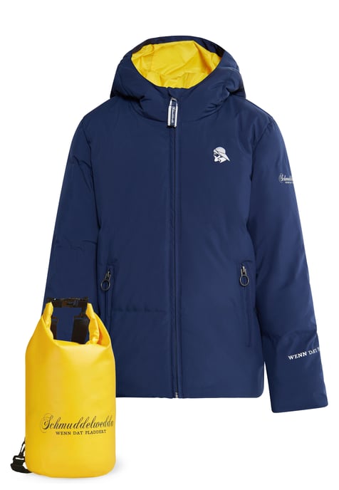 Schmuddelwedda Anorak + Tagesrucksack - SET Jungs Marine - Image 1