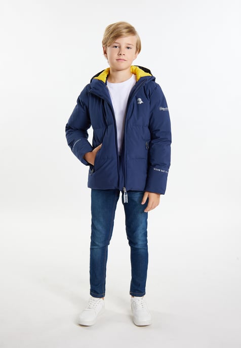 Schmuddelwedda Anorak + Tagesrucksack - SET Jungs Marine - Image 2