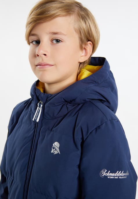Schmuddelwedda Anorak + Tagesrucksack - SET Jungs Marine - Image 3