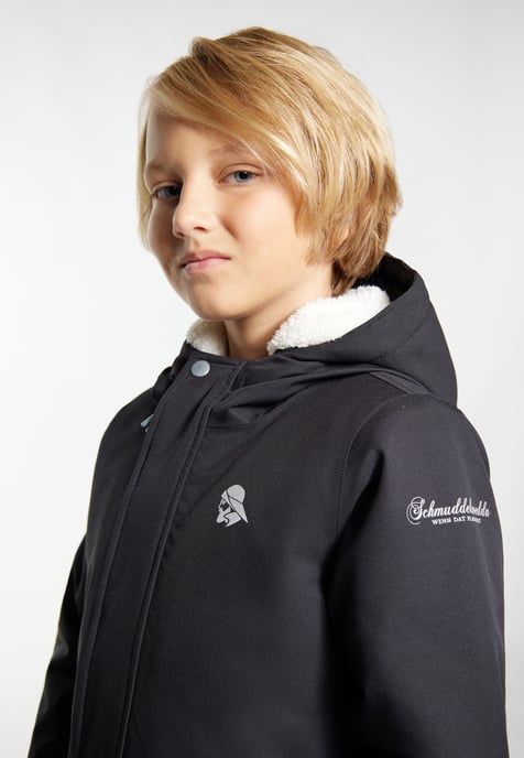 Schmuddelwedda Anorak + Tagesrucksack - SET Jungs schwarz - Image 3
