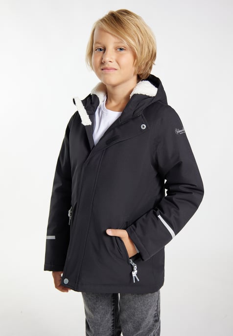 Schmuddelwedda Anorak + Tagesrucksack - SET Jungs schwarz - Image 4